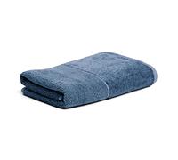 Möve Bamboo Luxe - Toalla de Mano de 60% algodón, 40% Viscosa de Pulpa de bambú, 50 x 100 cm, Azul Acero