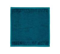 Möve Bamboo Luxe - Toallita de Mano de 60% algodón, 40% Viscosa de Pulpa de bambú, 30 x 30 cm, Azul Lago Profundo