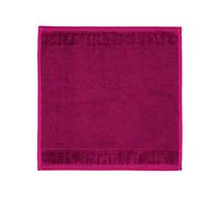 Möve Bamboo Luxe - Toallita de Mano de 60% algodón, 40% Viscosa de Pulpa de bambú, 30 x 30 cm, Morado (Berry)