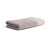 Möve Brooklyn Uni con Cenefa de Espina de pez - Toallón de Ducha de 85% algodón, 10% Viscosa, 5% Lino, 80 x 150 cm, Cachemira