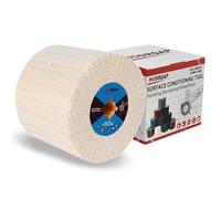 MOGRQAP Woll - Rodillo abrasivo para máquina de satinado, para pulir superficies metálicas o no metálicas, 120 x 100 mm