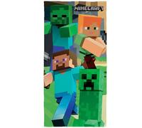 MOJANG STUDIOS Toalla Minecraft Algodón Peligro, Creeper y Zombie