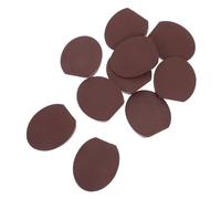 MOKKHNB Cuñas Niveladoras Ovaladas de Goma Marrón para Muebles, 10 Piezas, Fáciles de Instalar y Multiusos para Oficinas y Comedores