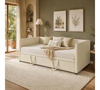 Mokylor Sofá Cama Extensible 90x200/180x200 cm, Sofá Convertible Tapizado de Terciopelo, Sofá Cama Doble con Cama Extraíble, Sofá Moderno para Salón, Habitación de Invitados y Espacios Pequeños