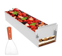 Molde ajustable para tiramisú y pasteles, fabricado en aluminio con paredes laterales desmontables