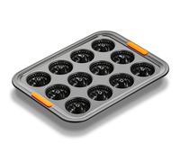 Molde Antiadherente para Mini Bundts de 12 Cavidades - Le Creuset, Acero al Carbón con Distribución Perfecta del Calor