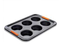 Molde antiadherente para tartaletas Le Creuset