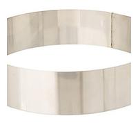 MOLDE ARO REDONDO 26X6 CM.- 18/10