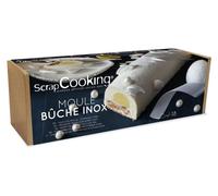 Molde de acero inoxidable para pan de Navidad (Stollen)