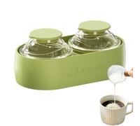 Molde de bolas de hielo, moldes de fácil liberación, bandeja de hielo de 2 cavidades para enfriar, engranaje de molde de silicona, herramienta de whisky de cóctel con diseño de tapa a prueba de
