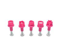 Molde de con émbolo para galletas, molde para Fondant, botón, flor de ciruelo, cortadores de galletas, cortador de émbolo para pasteles, moldes para sellos para hornear