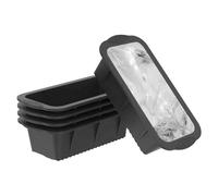 Molde de ladrillo de hielo - Grandes recipientes de congelación, bandejas de enfriamiento robustas, formas de silicona de bloques grandes | de enfriamiento apilables, cocina, hogar, restaurante