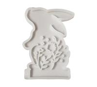 Molde De Resina De Conejito Moldes Silicona Animales Fondant Topper Cupcake