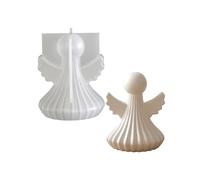 Molde de silicona flexible para manualidades, diseño de de ángel, para velas hechas a mano y proyectos de decoración del hogar, que mejoran los espacios Molde de de ángel