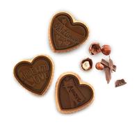 Molde de Silicona Galletas Cookie Love Slim Corazón Con Cortador - Silikomart