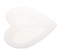 Molde de Silicona para Bandeja Diy, Corazón, Desmolde Fácil | Interior Liso Antiadherente, Uso Lavable y Portátil, para Resina Brillo y Cuentas, Decoración Hogar
