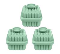 Molde de silicona para hielo, bandeja de cubo de whisky, máquina de bebidas refrescantes, uso reutilizable con juego de 3 piezas, refrigeración de bebidas con forma rombica, herramienta de cocina de