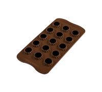 Molde de silicona Silikomart SCG47 3d Choco Flame 11x3,5x24 cm