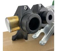 Molde de soldadura Black16mm, cabezal de troquel de pintura antiadherente, rotación de 360 grados, boquilla de soldadura de plástico, tubo PPR, cabezal de troquel de soldadura a tope, 1 unidad MT16mm3
