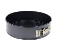 Molde Desmoldable Redondo de 24 cm con Sistema de Pinza Lateral - De Buyer, Acero Carbono Natural, Antiadherente sin PFOA, para Cocción Uniforme y Rápida