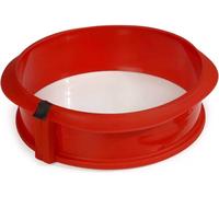 Molde desmontable Lékué de 23 cm, color rojo, con base de cerámica