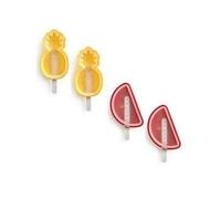 MOLDE HELADO KIT 4 POLOS FRUTA TROPICAL 3400260SURU150