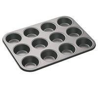 MasterClass Molde bandeja para magdalenas 12 agujeros antiadherente 35x27 cm sin PFOA PTFE ni BPA