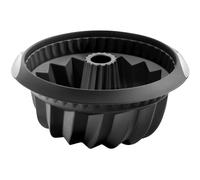 Molde para bizcocho, 22 cm, negro, silicona, Lékué