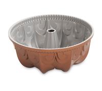 Molde para bizcochos FLEUR DE LIS BUNDT, lirio, grafito, Nordic Ware