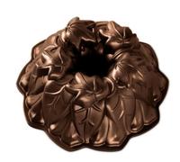 Molde para bizcochos HARVEST LEAVES, bronce, Nordic Ware