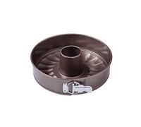 Molde para bizcochos y tartas, 2 fondos desmontable, 26cm, Acero carbonatado 0’4 mm de alta calidad, Resiste hasta 230°, Antiadherente mejorado
