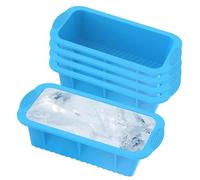 Molde para bloques de hielo extra grande - Juego de 5 recipientes grandes para congelador | Molde parahielo dee 25 cm | Personas picnics al aire libre restaurantes cocina casera camping