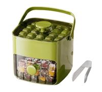 Molde para bloques de hielo | Pinza Incluida Gadget para Bebidas | de almacenamiento para moldes de bloques | Para cócteles Vino Refrigeración Camping-Car Viaje Camping Casa Restaurante