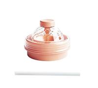 Molde Para Bolas De Hielo Con Vaso De Bebidas | Botella Plegable Portátil A Prueba De Fugas | Botella Para Bloques De Hielo Con Pajita Y Tapa | Whisky, Cóctel, Bebidas, Hogar, Gimnasio, Viajes, Aire