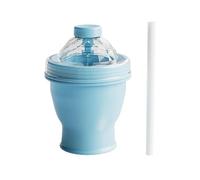 Molde Para Bolas De Hielo Con Vaso De Bebidas - Botella Plegable Y Antiderrames - Vaso De Hielo Con Pajita, Tapa Incluida - Para Café, Cóctel, Bebidas, Hogar, Gimnasio, Viaje Y Aire Libre
