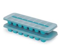 Molde para cubitos de hielo EASY-FILL 20197 33 cm, juego de 2, azul, plástico, Joseph Joseph