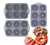 Molde para hielo de silicona | Molde de hielo con forma de guirnalda - 3 piezas para | para bebidas, cócteles, chocolate, tartas, jabones, fiestas, Navidad, cocina DIY