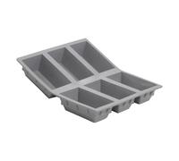 Molde para hornear ELASTOMOULE, para 6 uds, panecillos, silicio, de Buyer