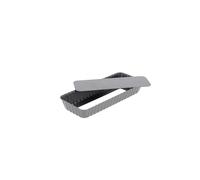 Molde para tarta, 20 x 10 cm, rectangular, de Buyer