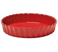 Molde para tarta, 28 cm, rojo burdeos, Emile Henry