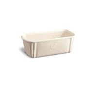 Molde rectangular para pan 1 l, marfil, cerámica, Emile Henry