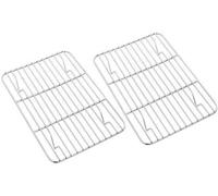 Molde rectangular para tartas, reutilizable, apto para hornear, asar a la parrilla, refrigerar, y apto para lavavajillas. Dimensiones: 29,8 cm * 22,7 cm * 2 cm. Paquete de 2 unidades