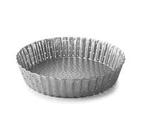 Lacor - 68789 - Moldes Repostería, Molde Bizcocho, Molde Rizado Alto, Perforado, Acero al Carbono, Libre de PFOA, Antiadherente, Apto para Horno, Apto para Congelador, 28 cm