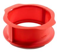 Molde redondo para pan 15 cm, rojo, silicona, Lékué