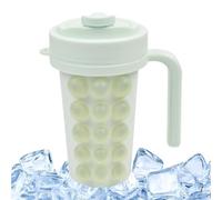 Moldes de Hielo para Vaso Exprimidor de Cocina con Pajita para Congelador