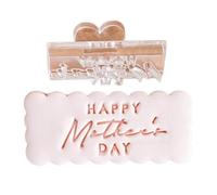 Moldes funcionales para galletas fondant especiales para día de la madre, perfectos para cocineros caseros y creadores de regalos que utilizan suministros acrílicos para hacer regalos