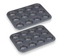 Moldes magdalenas bandejas para muffins reutilizable antiadherente