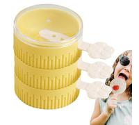 Moldes para helados con palos, moldes de paletas con palos - 3 capas moldes de pop de hielo caseros con palos, mangas de liberación fácil, portátiles apilables, suministros para la c