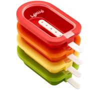Moldes para helados, juego de 4 piezas, multicolor, silicona, Lékué