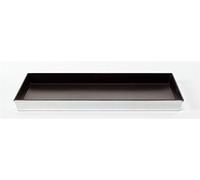 Moldes para Hornear Agnelli Rectangular de Aluminio de aleación 3003, de Plata, 40x30 cm